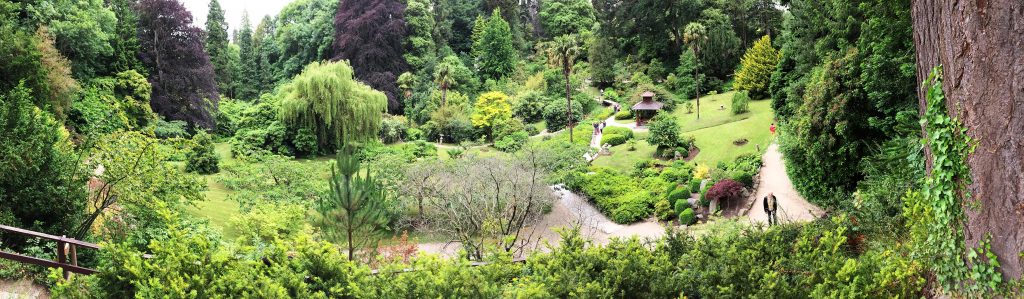 Japanese-Garden-In-Powerscourt-Dublin-Pano-From-Above